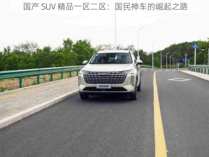 国产 SUV 精品一区二区：国民神车的崛起之路