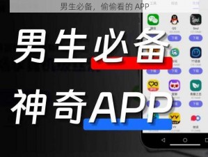 男生必备，偷偷看的 APP