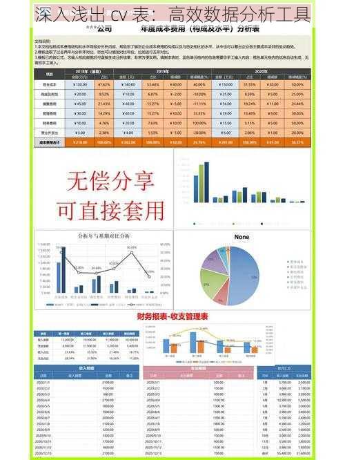 深入浅出 cv 表：高效数据分析工具