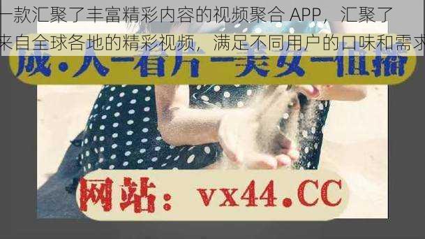 一款汇聚了丰富精彩内容的视频聚合 APP，汇聚了来自全球各地的精彩视频，满足不同用户的口味和需求