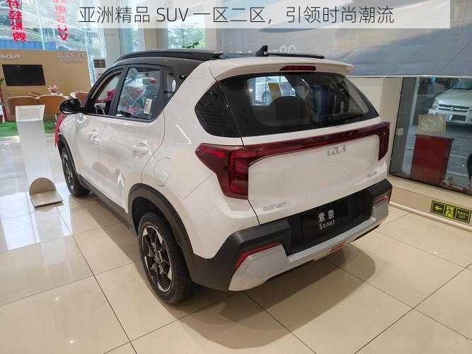 亚洲精品 SUV 一区二区，引领时尚潮流