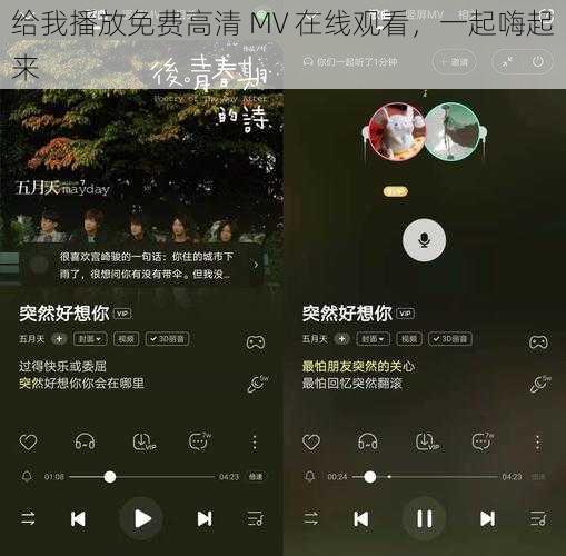 给我播放免费高清 MV 在线观看，一起嗨起来