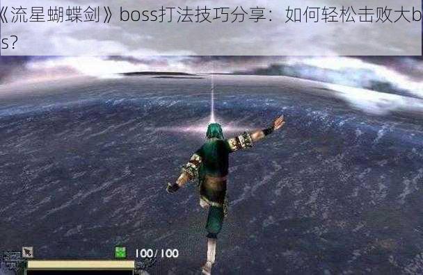 《流星蝴蝶剑》boss打法技巧分享：如何轻松击败大boss？